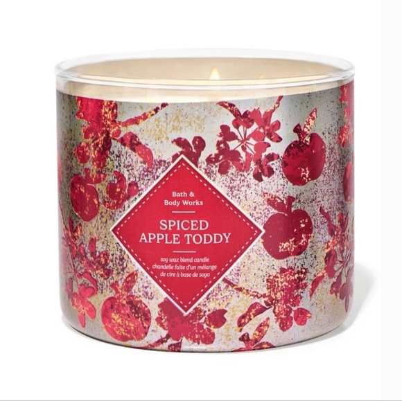 πBOGO 50% OFFππ₯π―Bath & Body Works "Spiced Apple Toddy" 3-wick Candle - Picture 7 of 10